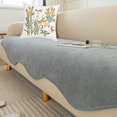 thumbnail image 6 of Thick Chenille Non-slip Allotype Sofa Towel Universal Dustproof Sofa Solid color Cover Couch Slipcover Sofas Mat Home Decor (A1,90x210cm 1pc), 6 of 6