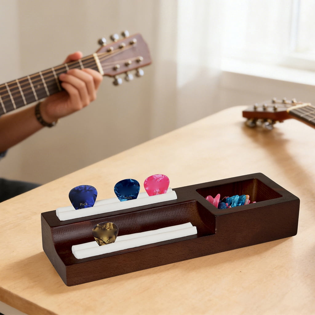 CEORPER Efficient Guitar Pick Organizer Holds Up to 50 Picks for Organized Storage