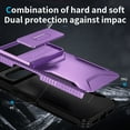 thumbnail image 5 of Allyechgroup Google Pixel 8 Pro Case with Screen Protector, Sliding Camera Lens Protective Heavy Duty Shockproof Anti-Scratch Bumper Protective Phone Case for Google Pixel 8 Pro, Purple, 5 of 6