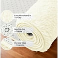 thumbnail image 4 of Sanmadrola Super Soft Shaggy Rugs Carpets 2.4x5.2 Feet Plush Area Rugs for Living Room Bedroom, Fluffy ​Rug for Nursery Playroom Dorm Room, Shag Plush Rug for Teen Room Decor Beige, 4 of 8