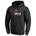 thumbnail image 2 of Men's Black D.C. United Shielded Pullover Hoodie, 2 of 3