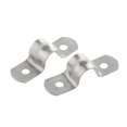 thumbnail image 5 of 2 Pieces Pipe Tube Conduit Stainless Steel Hanger U Strap Clamps Clip as described, 5 of 5