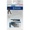 thumbnail image 5 of Truform Sheer Pantyhose: 15-20 mmHg, Black, Queen Plus, 5 of 6