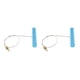 thumbnail image 1 of Sidaley Extractor de vástago de palanca de válvula de motocicleta, herramientas de limpieza, herramientas de pesca de neumáticos con Azul 2piezas, 1 of 6