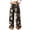 Brown, variant on Christmas Pajama Pants Women Drawstring Christmas Funny Graphics Sleepwear Pants Fall Fashion Warm Flannel Plaid Pajamas Xmas Holiday Wide Leg Lounge Pants Bottoms with Pockets
