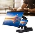 thumbnail image 4 of Phone Screen Magnifier, Clear Bright Image Phone Stand Magnifier Reduce Visual Fatigue  for Videos, 4 of 7