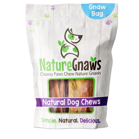 UPC: 0855357007673 | Nature Gnaws Gnaw Bag Variety Pack for Small Breeds (12 count) Dog Treats