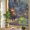 Gray Blue Dark Blue Dark Yellow, variant on Green Christmas Privacy Window Film, Decorative Stained Glass Window Film, Xmas Botanical Poinsettia Winter Resuable Rainbow Static Cling for Home Bathroom Living Room Glass Door 17.7"x39.3"
