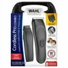 Wahl Cordless Pro Combo Hair Clipper and Touch Up Trimmer with Rinseable Blades, Black 3028040
