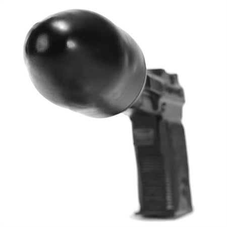Buttzooka Pistol Morphed Butt Plug Black Buttzooka Pistol Morphed Butt Plug Black