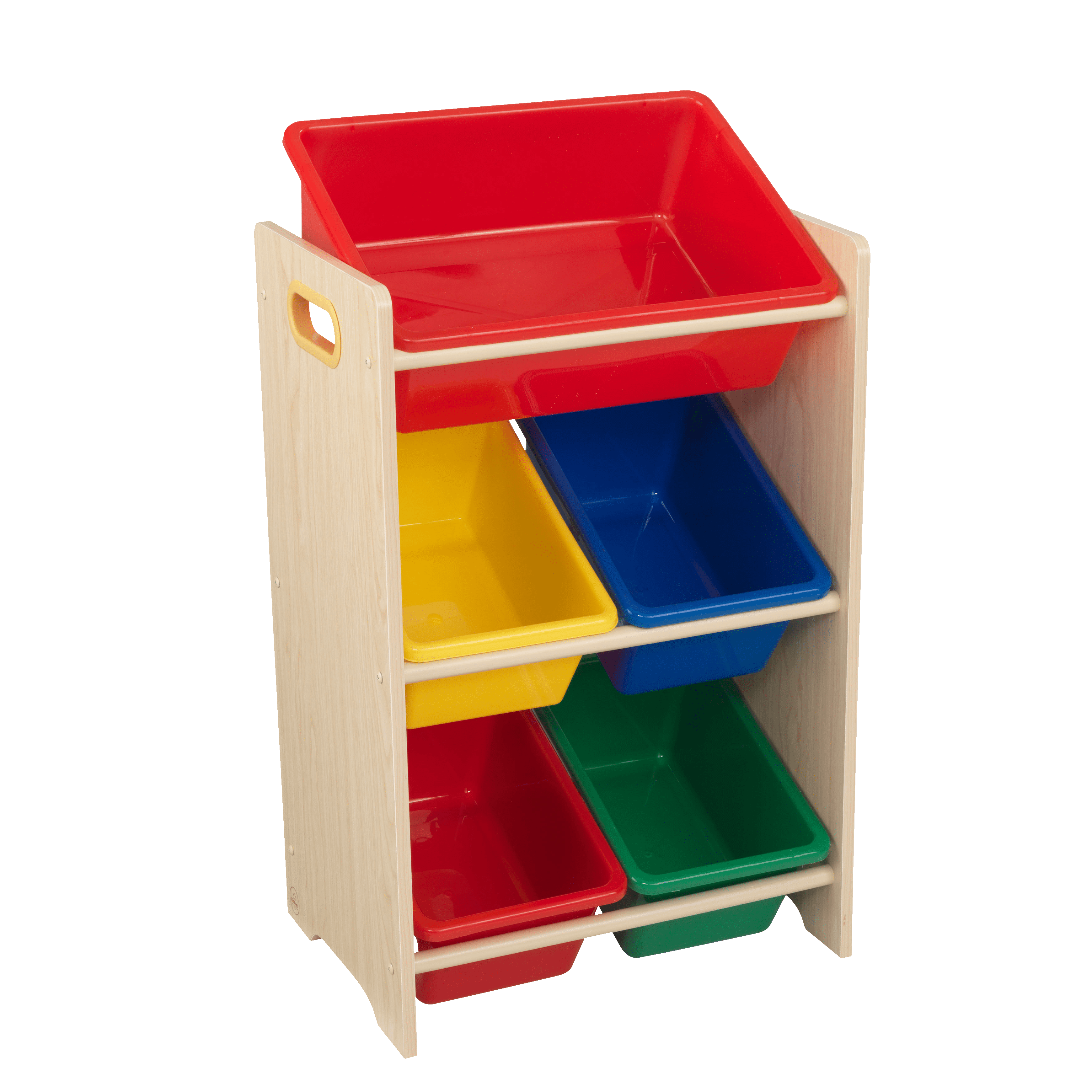toy storage units with bins