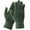 Green, variant on Deago 2 Pairs Winter Knit Gloves for Men Touch Screen Texting Warm Gloves with Thermal Soft Lining Elastic Cuff (Black)