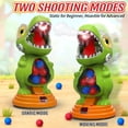 thumbnail image 2 of Juego de tiro con dinosaurio BAODLON con 2 pistolas y 24 bolas, 2 of 7