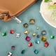 thumbnail image 5 of 100 Piezas de Remaches de Pirámide para Ropa, Remaches Cuadrados de 12mm 4 Garras, Studs de Pirámide de Metal Bronce para Manualidades, 5 of 7