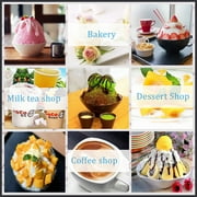 Kolice Commercial Automatic Snowflake Ice Maker, Shaved Ice Machine, Ice Crusher Shaver -180kgs/Day, Air Cooling,Refrigerated by Compressor