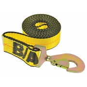 B/a Products Co Tie Down Strap,Snap-Hook,Yellow 38-200-L
