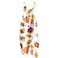 thumbnail image 2 of pstuiky Jumpsuits for Women, Womens Summer Jumpsuits Wide Leg Sling Romper Casual Loose Floral Print Boho Bib Overalls for Women Overalls for Women Loose Fit Orange S, 2 of 5