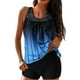 thumbnail image 2 of Traje de baño de dos piezas para mujer, trajes de baño para mujer, traje de baño de dos piezas con espalda de tirantes y estampado conservador para mujer, vestido de baño para mujer, 2 of 5