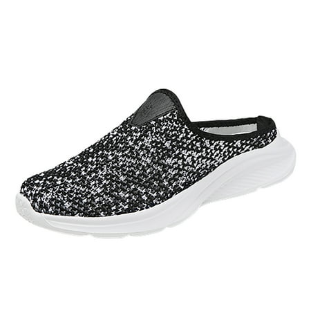 

Blphud Sneakers for Women Clearance Summer Shoes for Women 2024 Shoes Casual Leisure Women s Slip on Travel Soft Sole Comfortable Shoes Outdoor Mesh Runing Fashion Sports Breathable Shoes Slippers 37