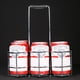 thumbnail image 3 of Irfora 6 Botella Cerveza Titular Fiesta Canasta de Cerveza Rack Wine Caddy Stand para BARBACOA Bar de Vino Vino Botellas de cerveza Irfora Sostenedor de botella, 3 of 7
