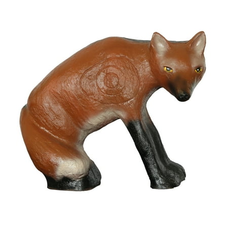 KHAMPA 3D Fox Archery Target for Backyard Self-Healing High-Density Foam UV Protected for Hunting