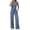 Blue, variant on 2 Piece Sets for Women Summer Butter Soft Tank Top Wide Leg Pants Lounge Sets 2026 Vacation Travel Outfits with Pockets Beige XL