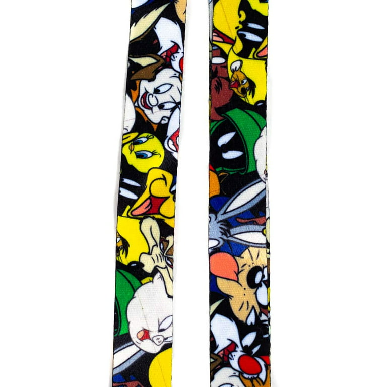 Looney Tunes Character Multi-use Adjustable Clear Id Badge Holder Lanyard  Multicoloured : Target