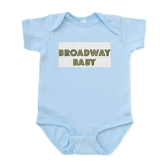 CafePress - Broadway Baby Infant Creeper - Baby Light Bodysuit, Size Newborn - 24 Months