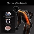 thumbnail image 4 of Back Massager Fitness Stretch Lumbar Support Relaxation Back Pain Relieve Chiropractor, 4 of 5