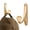 Gold, variant on FXMLRLK Heavy-Duty Decorative Wall-Mounted Metal Matte Black Coat Hook Antique Double-Pronged Robe Hook,Towel Hook, Backpack Hook, Vintage Bath Towel Hooks,Rose Gold