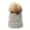 Grey, variant on Hats for Women Winter Hats Autumn And Winter Knitted Hat Color Warm And Comfortable Ski Adjustable And Bowler Hats