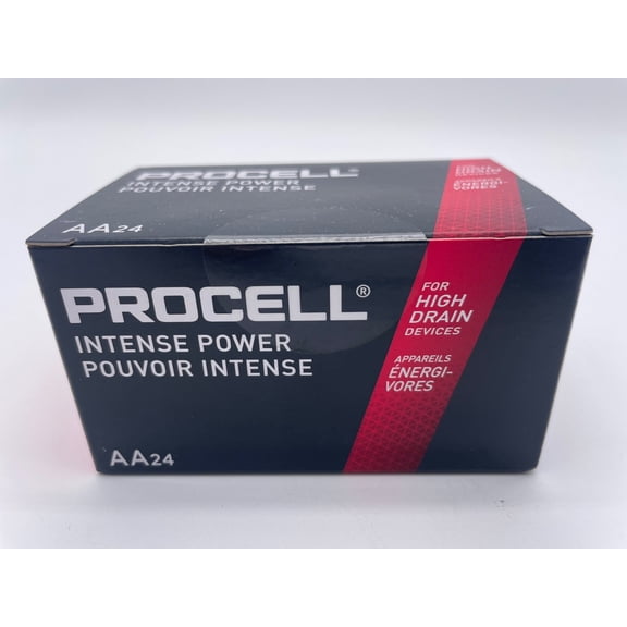 Procell - AA Industrial Alkaline Batteries, For Professional Use, Pack of 24