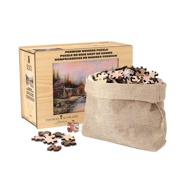Rompecabezas de madera Buffalo Games Thomas Kinkade Sierra Paradise, 500 piezas