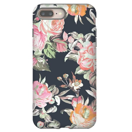 Screenflair Designer Case for iPhone 7 | iPhone 8 | iPhone SE 2020 | Lightweight | Dual-Layer | Drop Test Certified | Wireless Charging Compatible - Fall Floral Design