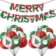 thumbnail image 1 of Juego de 20 Globos de Látex para Decoración de Fiestas Navideñas, Pancarta Navideña, Globo de Papá Noel, Profesión, 1 of 5