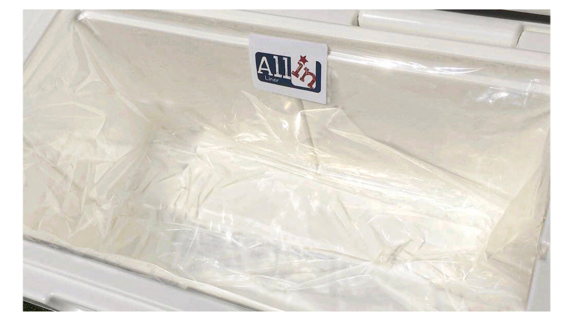 Allinliner Heavy-Duty Plastic Cooler Liner - 2-Pack Disposable Cooler Liner for Coolers 60QT to 95QT