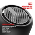 thumbnail image 3 of LAATIKUI Bluetooth Speaker Outdoor Wireless TWS Mini Subwoofer Portable Speaker, 3 of 10