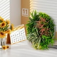thumbnail image 4 of Costway 2 Pack Art Mural Rond avec 9 Types de Plantes Artificielles Mélangées, 4 of 10