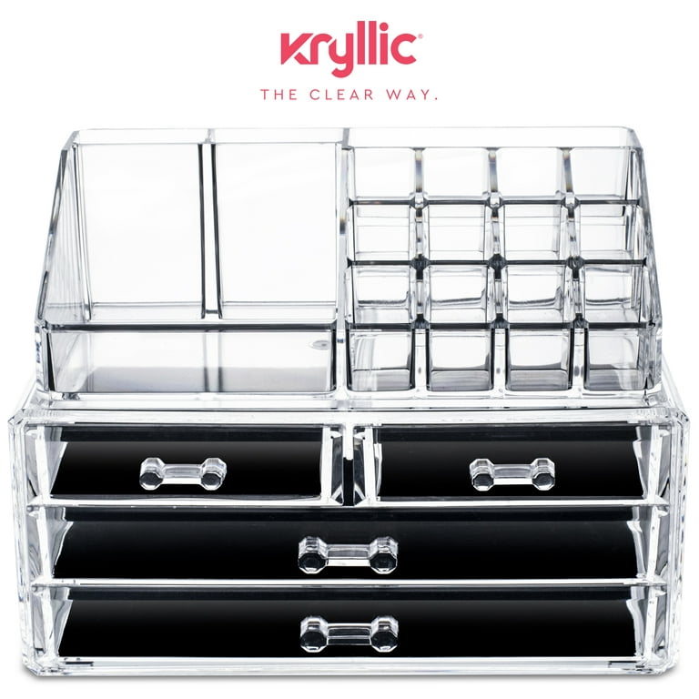 Clear Acrylic Jewelry Organizer and Makeup Organizer Cosmetic Organize –  sagler