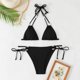thumbnail image 4 of Trajes de Baño para Mujeres Sexy Tubo de Color Sólido Correa Superior Bikini, Traje de Baño Dividido para la Playa Y la Piscina, 4 of 9