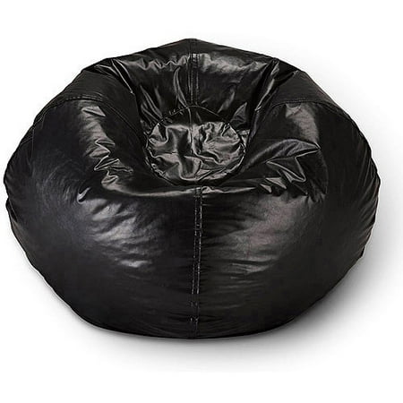 98" Round Vinyl Bean Bag, Multiple Colors