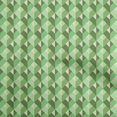 thumbnail image 1 of oneOone Rayon Green Fabric Geometric Sewing Material Print Fabric By The Yard 56 Inch Wide, 1 of 4