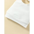 thumbnail image 5 of Bagilaanoe 3Pcs Toddler Baby Girls Skirt Set Sleeveless Backless Vest Tops + Flower Print Skort + Headband 6M 12M 18M 24M 3T 4T Kids Casual Outfits, 5 of 9