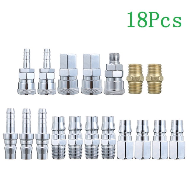 Air Hose Fittings Male Female Barb Coupler Compressor Air Tools Female Barb Coupler Nitto Type Smooth Appearance
