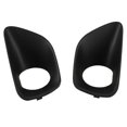 thumbnail image 4 of 2Pcs Black ABS Front Bumper Fog Light Trim Lamp Bezel Cover 68078284AA 68078285AA for Grand 2011-20, 4 of 5