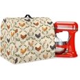 thumbnail image 1 of Rooster Mixer Covers Washable Stain Resistant Stand Mixer Dust Covers Fit Kitchen Aid Mixer 4.5-8 Quart Mixer Home Kitchen Decor Appliance Covers, 1 of 7