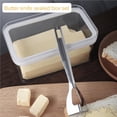 thumbnail image 2 of Naiovety Mantequera Mantequera con tapa sellada y cortador para cortar y almacenar fácilmente Mantequilla Mantequera Queso para refrigerar la cocina Organizadores de utensilios de cocina Naiovety HA013220-00, 2 of 6
