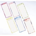 thumbnail image 3 of Inkdotpot Pack of 6 Funny Magnetic Dry Erase List For Fridge, Wipe Clean w/ NoStain, Quick Notes Shopping & Grocery List Whiteboard for Fridge, 8.75" x 3.8"(Floral ), 3 of 6