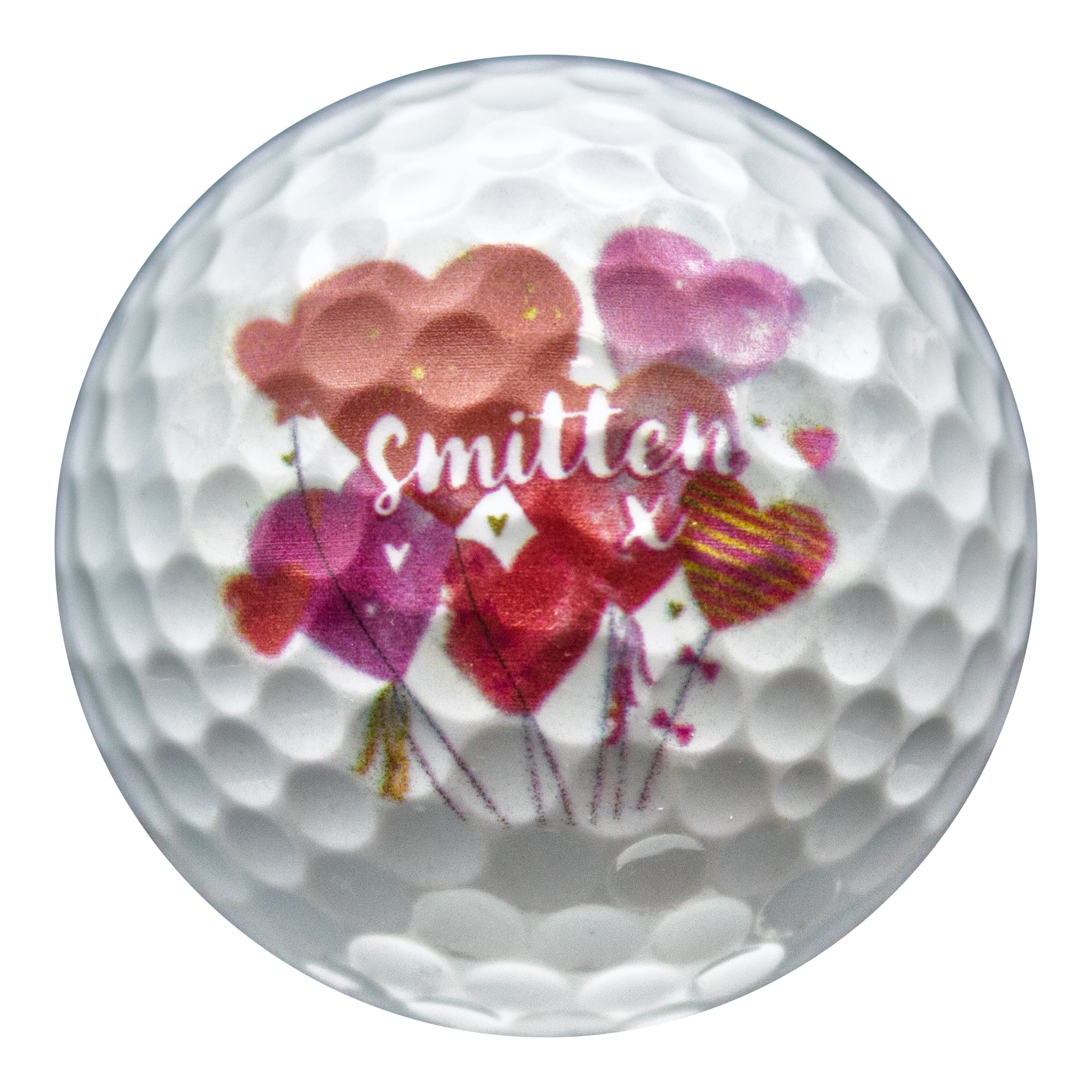 Valentines Day Smitten 3 ball 20 Tee Tin Set by GBM GOLF
