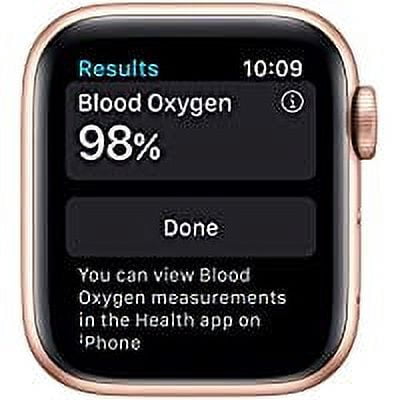 Pre-Owned Apple Watch Series 6 GPS + LTE w/ 40MM Gold Aluminum Case & Pink Sand Sport Band